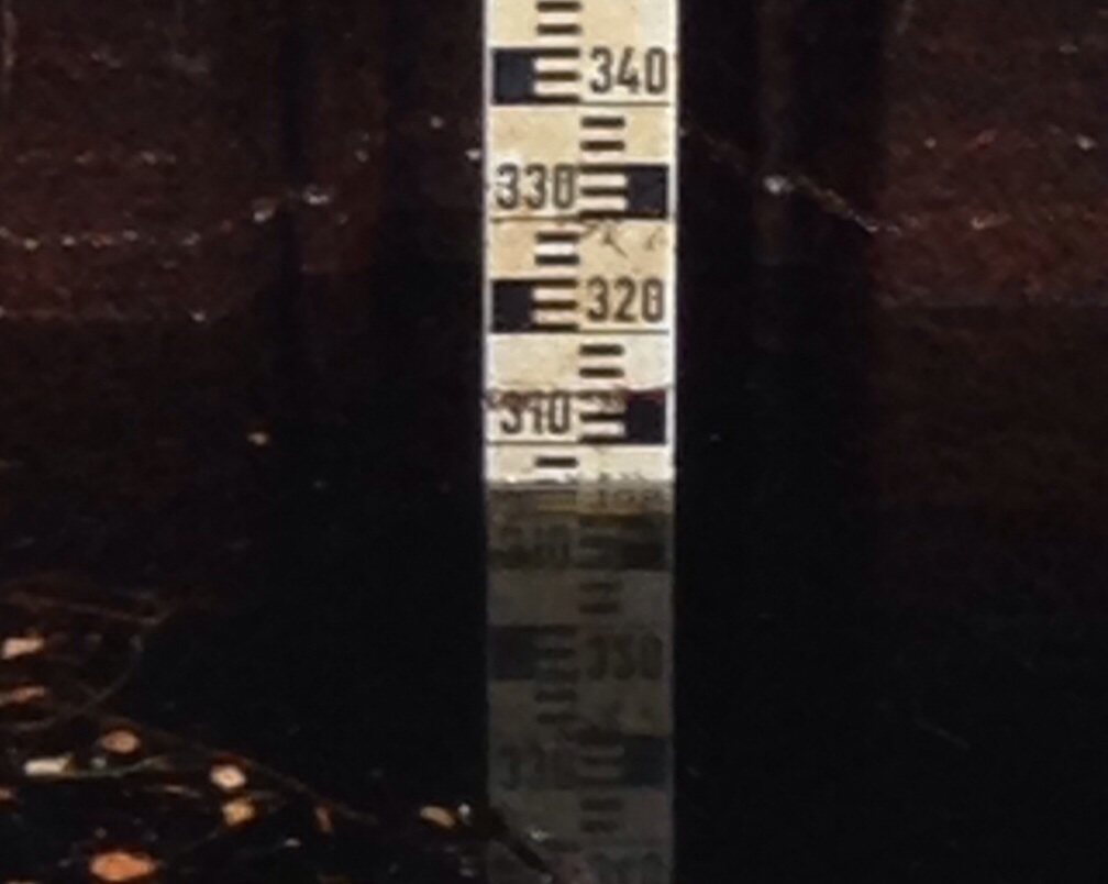 Vattenverket Nolby Foto Leo Oras Vattenverket Nolby onsdagen den 23/10 2013 kl 15.25. Statkrafts flödesprognos 120 kbm/sek.