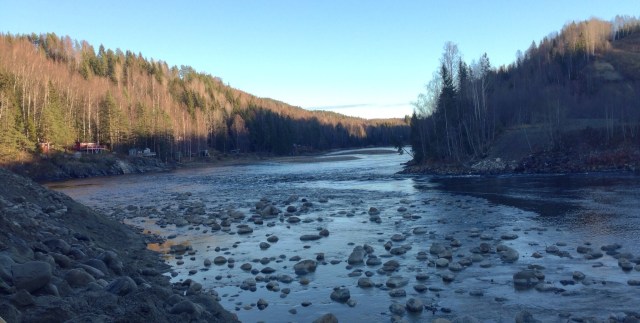 Allstaforsen efter återställning. Fler återställningar behövs tycker Johan Norman. Foto Leo Oras