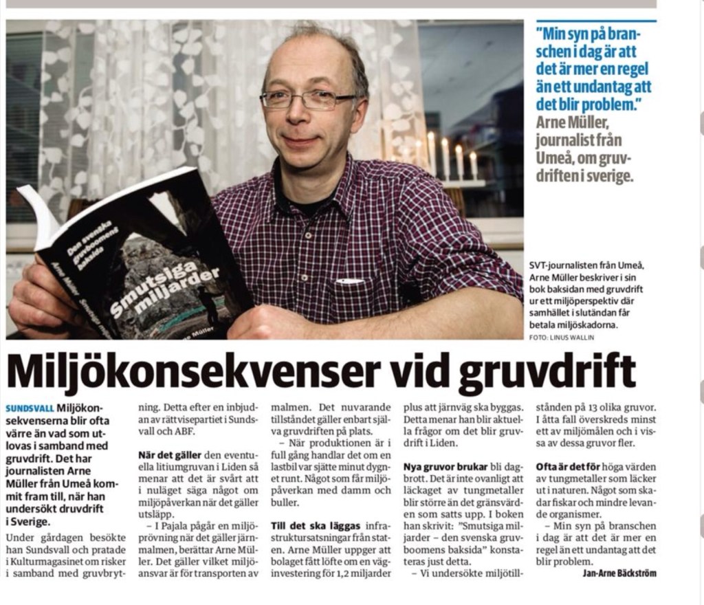 Sundsvalls Tidning den 3/12 2013
