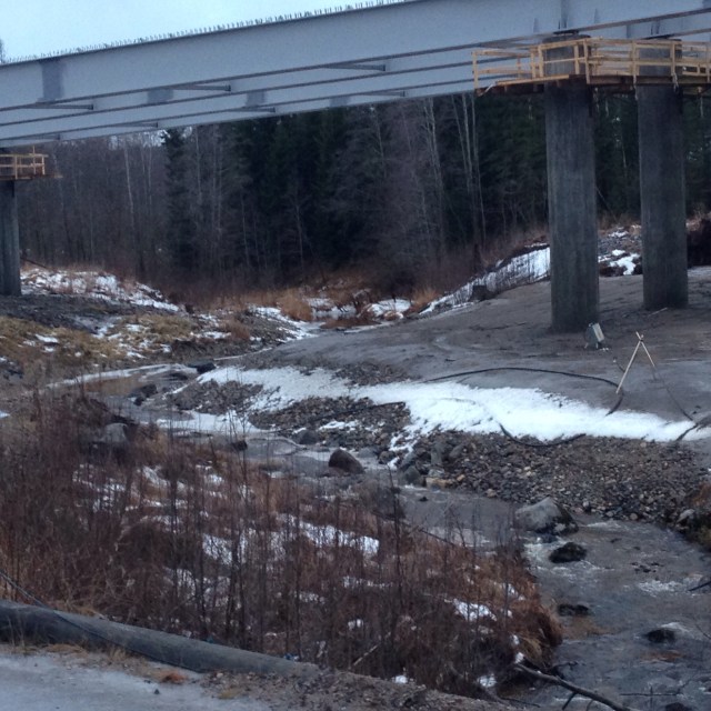 Foto Leo Oras Vaplebäcken den 25/12 2013