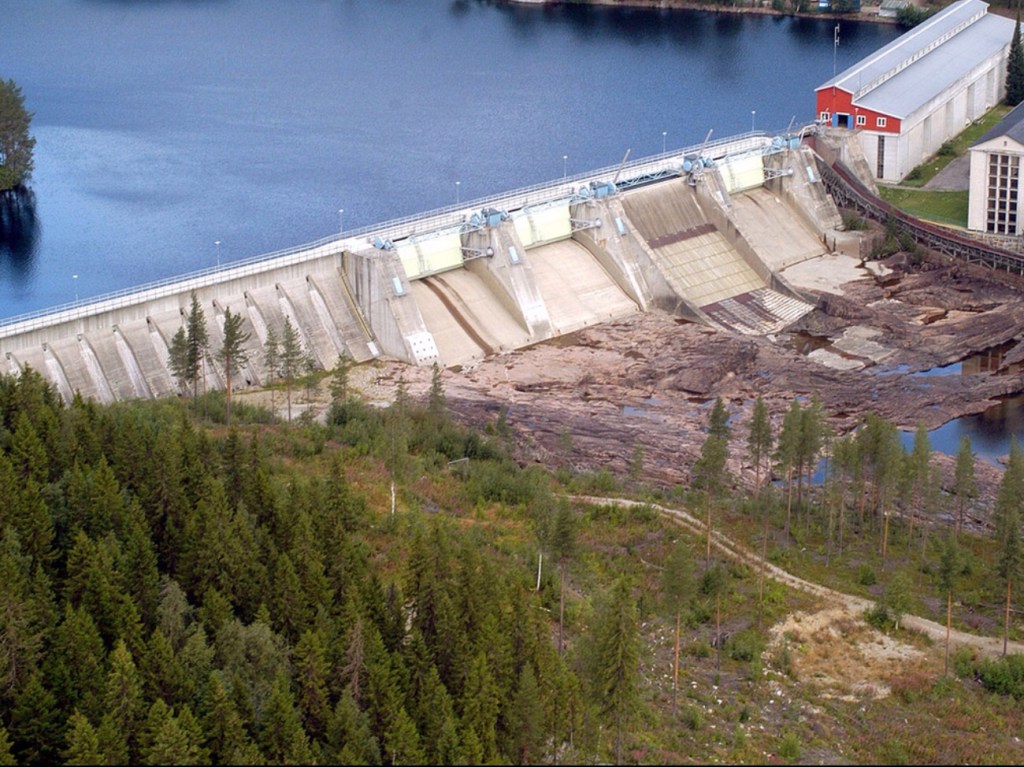 Krångede vattenkraftverk Foto Stefan Sjödin, Fortum