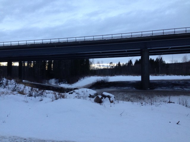 Foto Leo Oras E4 bron över Vaplebäcken