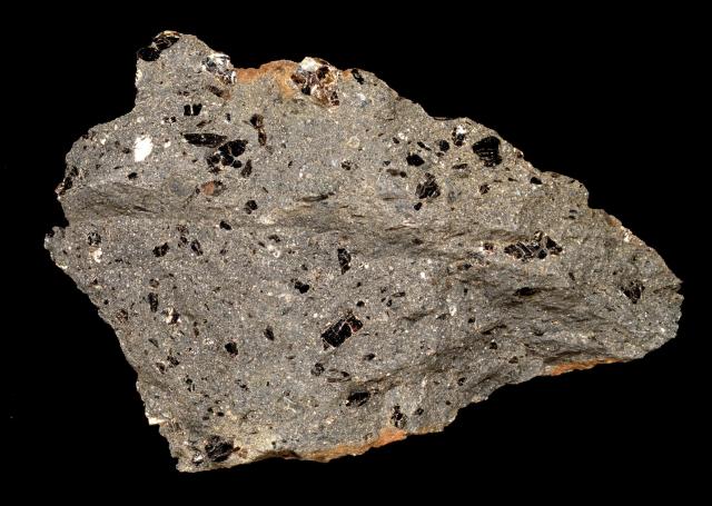 Alnöit, en porös bergart. 